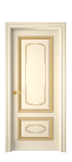 Багет А11.2 ДГ | Слоновая кость патина золото