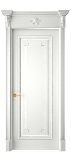 Багет А11.3 ДГ | Белая эмаль