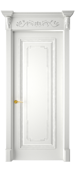 Багет А11.3 ДГ | Белая эмаль