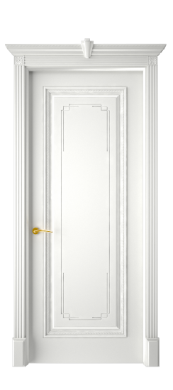 Багет А11.3 ДГ | Белая эмаль