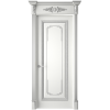 Багет А11.3 ДГ | Белая эмаль патина серебро