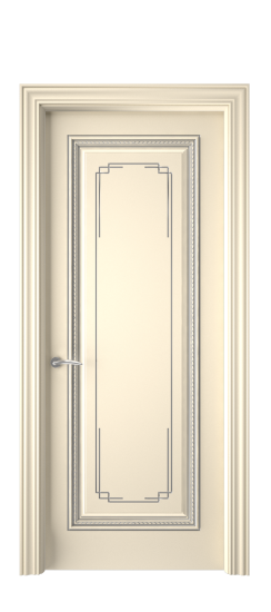 Багет А11.3 ДГ | Слоновая кость патина серебро