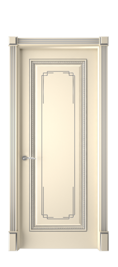 Багет А11.3 ДГ | Слоновая кость патина серебро