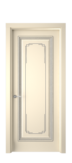 Багет А11.3 ДГ | Слоновая кость патина серебро