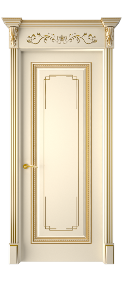 Багет А11.3 ДГ | Слоновая кость патина золото