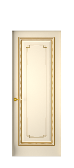 Багет А11.3 ДГ | Слоновая кость патина золото