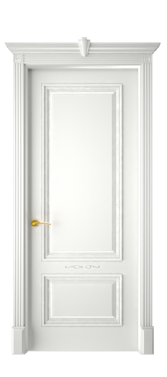 Багет А11 ДГ | Белая эмаль