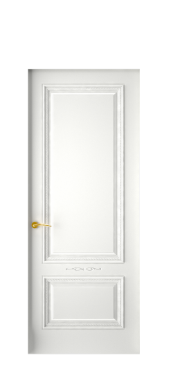 Багет А11 ДГ | Белая эмаль