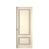 Багет А11 ДГ | Слоновая кость патина серебро
