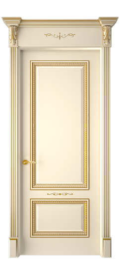 Багет А11 ДГ | Слоновая кость патина золото