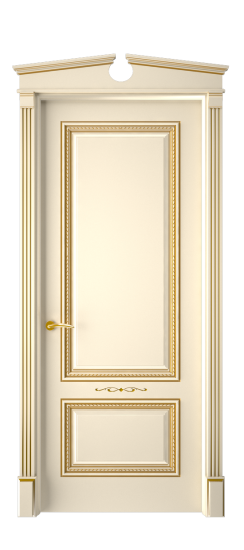 Багет А11 ДГ | Слоновая кость патина золото