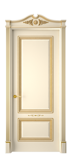 Багет А11 ДГ | Слоновая кость патина золото