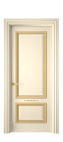 Багет А11 ДГ | Слоновая кость патина золото