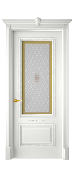 Багет А11 ДО | Белая эмаль