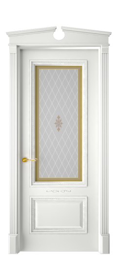 Багет А11 ДО | Белая эмаль