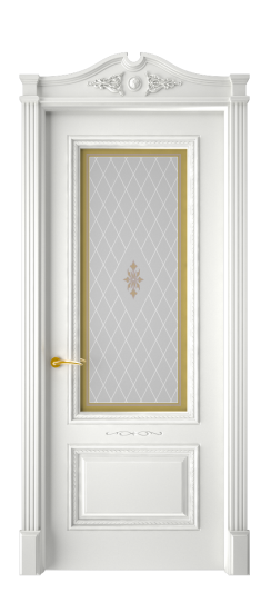 Багет А11 ДО | Белая эмаль