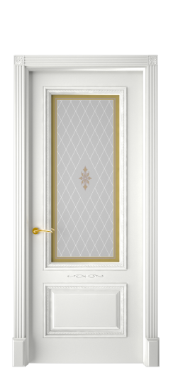 Багет А11 ДО | Белая эмаль