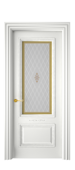 Багет А11 ДО | Белая эмаль