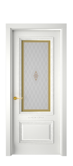 Багет А11 ДО | Белая эмаль