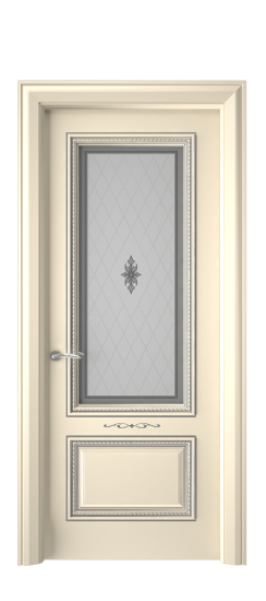 Багет А11 ДО | Слоновая кость патина серебро