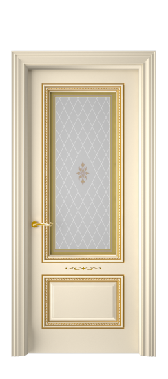 Багет А11 ДО | Слоновая кость патина золото