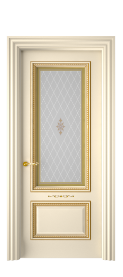 Багет А11 ДО | Слоновая кость патина золото