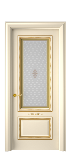 Багет А11 ДО | Слоновая кость патина золото