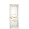 Амелия ДГ | Белая эмаль патина золото