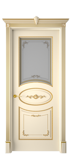 Амелия ДО | Слоновая кость патина золото