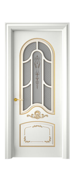 Болонья ДО | Белая эмаль патина золото