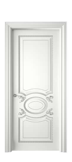 Галант ДГ | Белая эмаль патина серебро