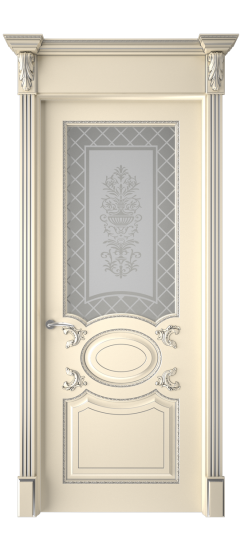 Галант ДО | Слоновая кость патина серебро