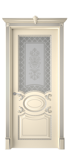 Галант ДО | Слоновая кость патина серебро