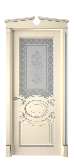 Галант ДО | Слоновая кость патина серебро