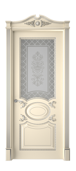 Галант ДО | Слоновая кость патина серебро