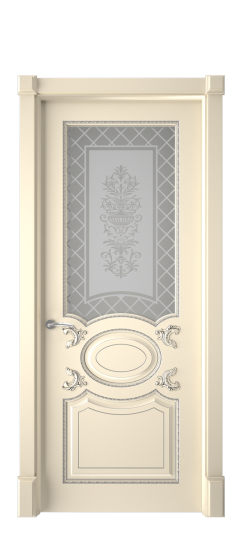 Галант ДО | Слоновая кость патина серебро