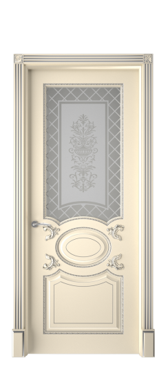 Галант ДО | Слоновая кость патина серебро