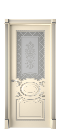 Галант ДО | Слоновая кость патина серебро