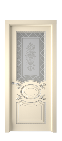 Галант ДО | Слоновая кость патина серебро