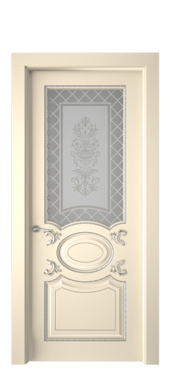 Галант ДО | Слоновая кость патина серебро