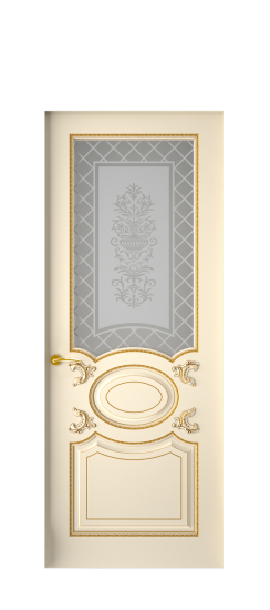 Галант ДО | Слоновая кость патина золото