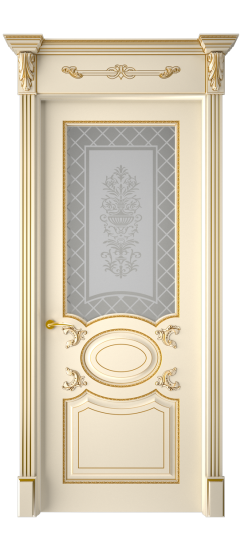 Галант ДО | Слоновая кость патина золото