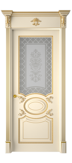 Галант ДО | Слоновая кость патина золото