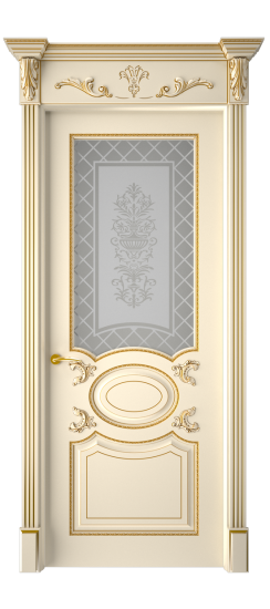 Галант ДО | Слоновая кость патина золото