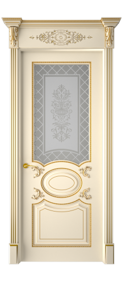 Галант ДО | Слоновая кость патина золото