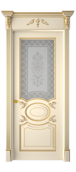 Галант ДО | Слоновая кость патина золото