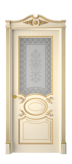 Галант ДО | Слоновая кость патина золото