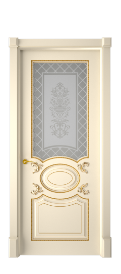 Галант ДО | Слоновая кость патина золото