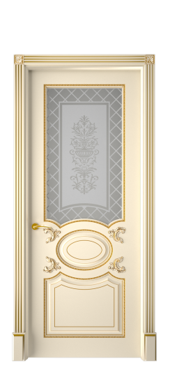 Галант ДО | Слоновая кость патина золото