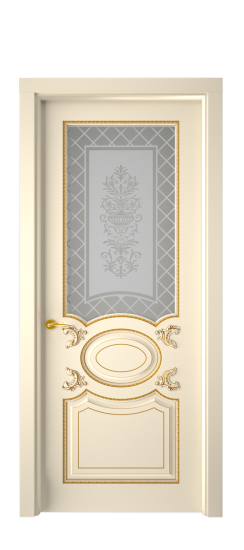 Галант ДО | Слоновая кость патина золото